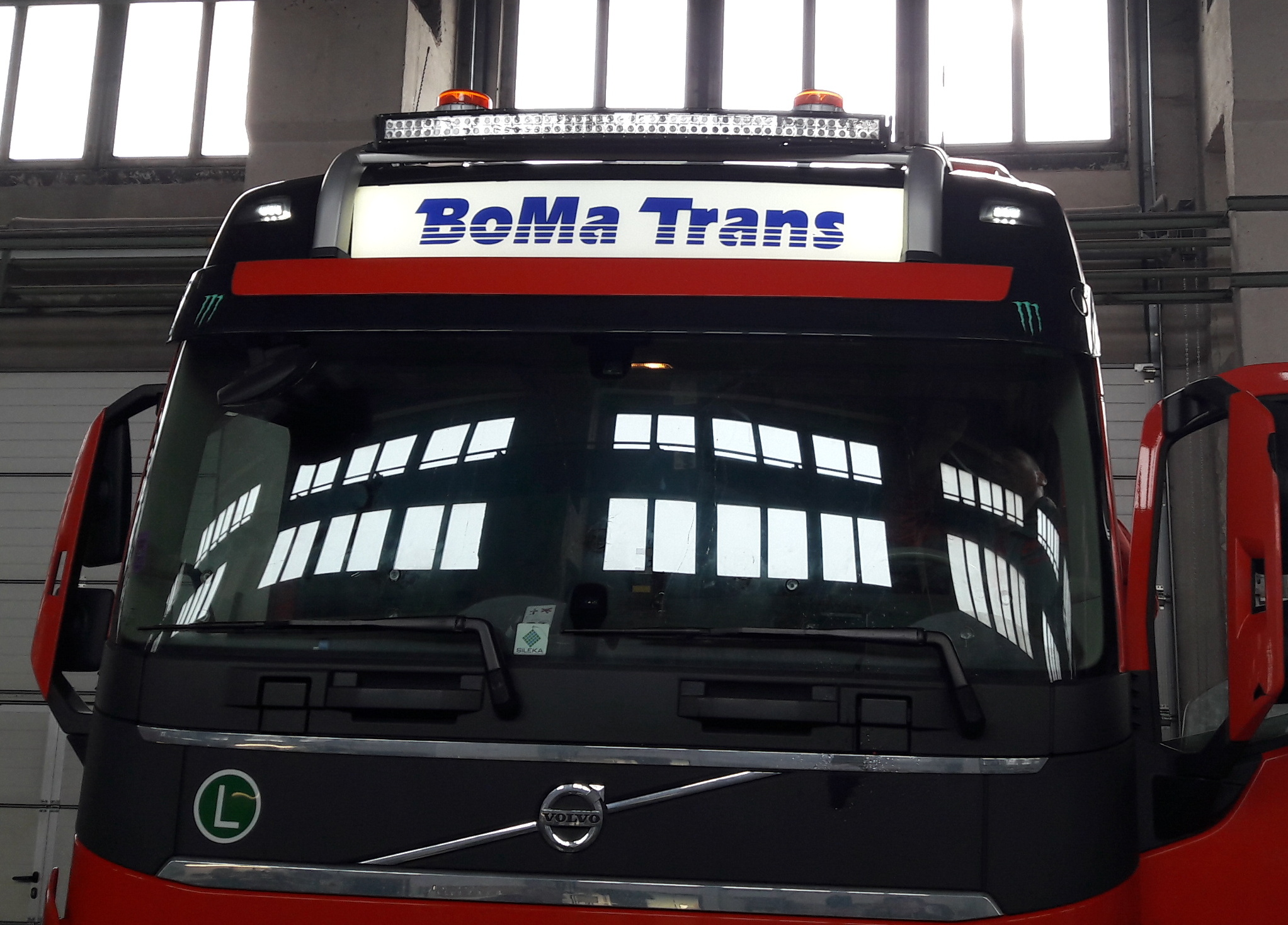 Boma Trans světelná reklama